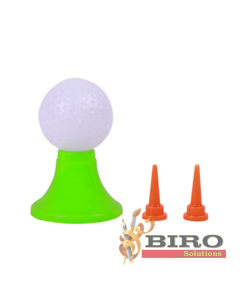 JT Set de joc de golf cu 3 crose retractabile, 49453